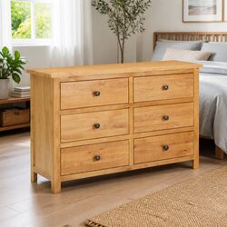 Make Your Home Complete with This Oak Wood Chest of Drawers
