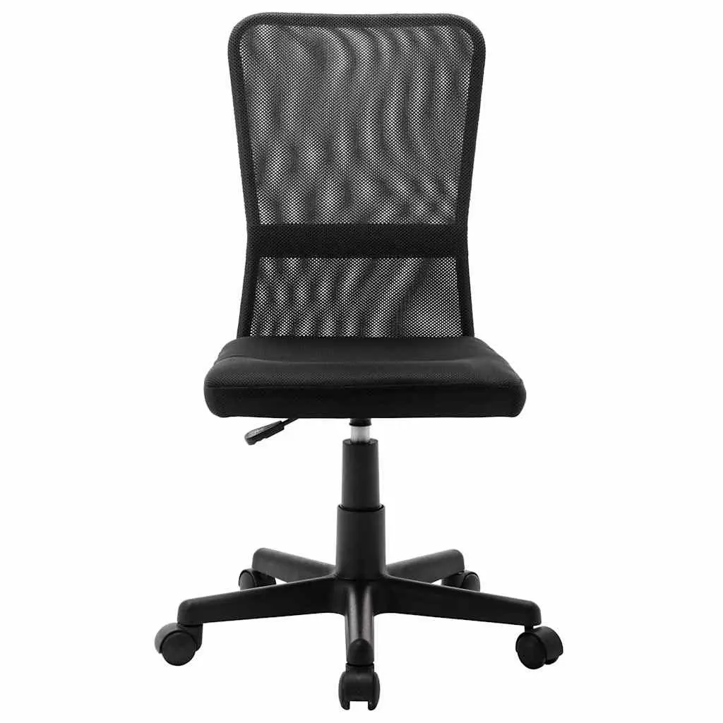 Office Chair in Black Mesh Fabric