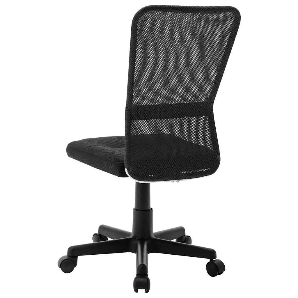 Office Chair in Black Mesh Fabric
