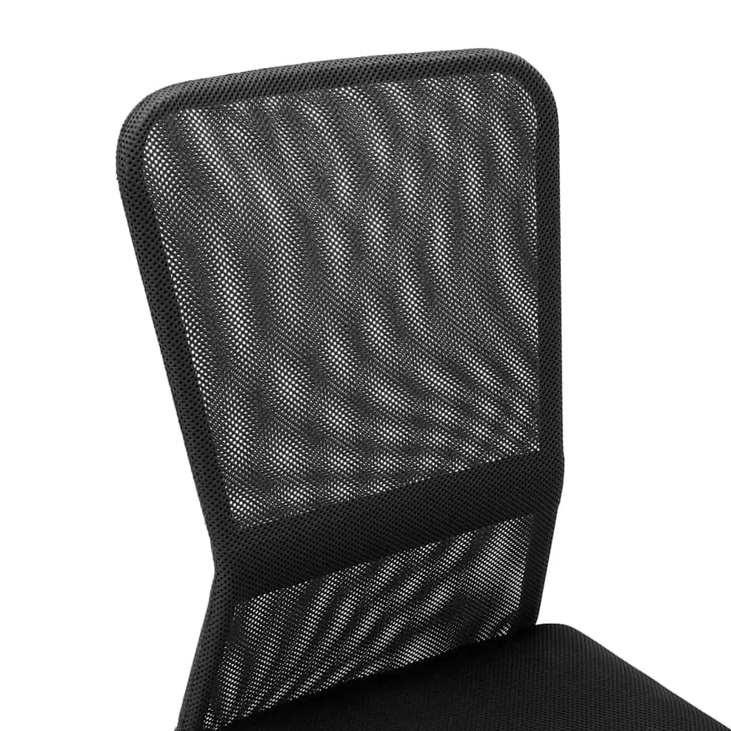 Office Chair in Black Mesh Fabric