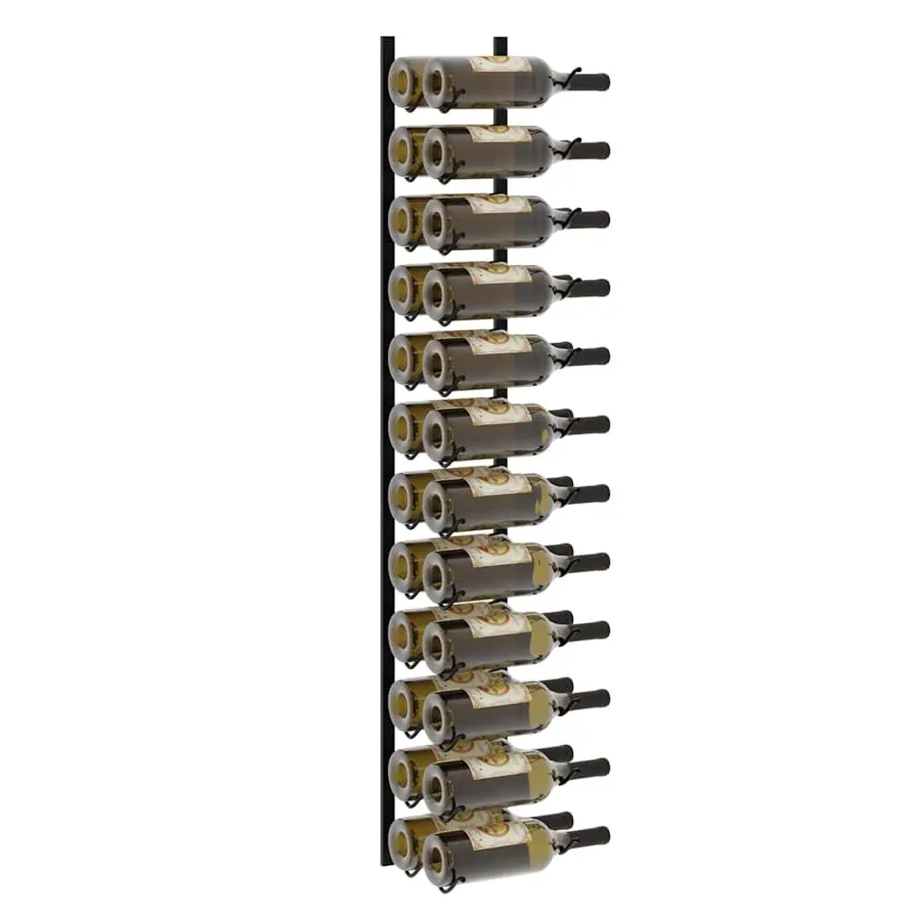 Wall-mounted Wine Rack for 24 Bottles