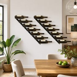 Your New Wall-Mounted Wine Racks Await – Set of 2