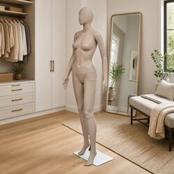 Your Friendly Beige Female Display Mannequin