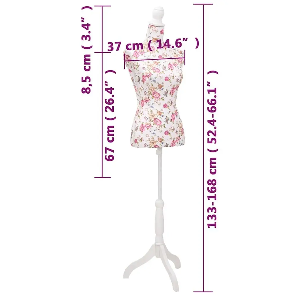 Adjustable Ladies Bust Display Mannequin