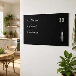 Your Perfect Magnetic Glass Dry-Erase Blackboard 100x60cm