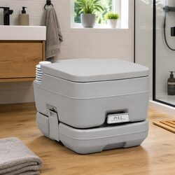 Your Camping Comfort: Portable Toilet with 10L Tanks