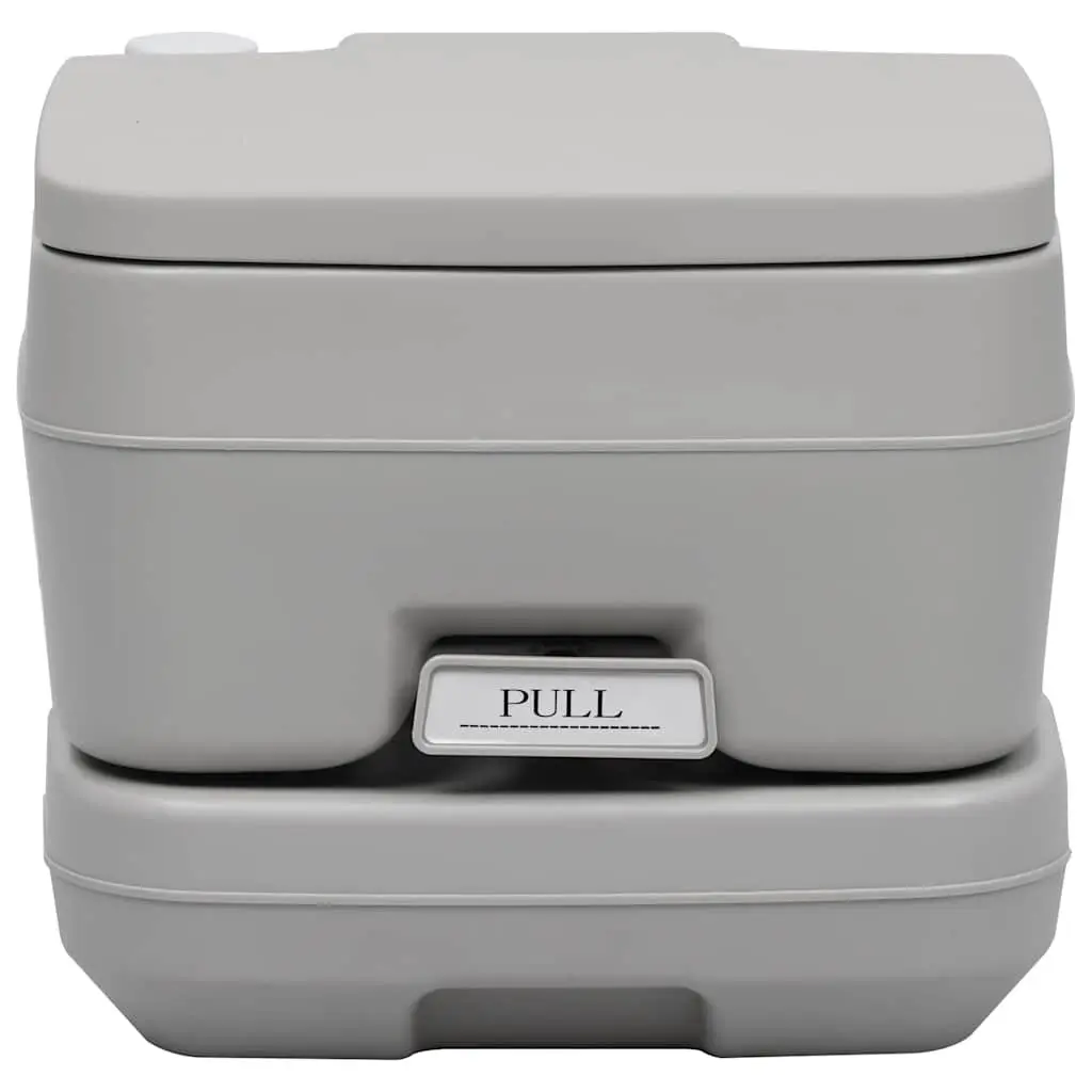 Portable Camping Toilet Grey 10L Waste Water Tank Flush