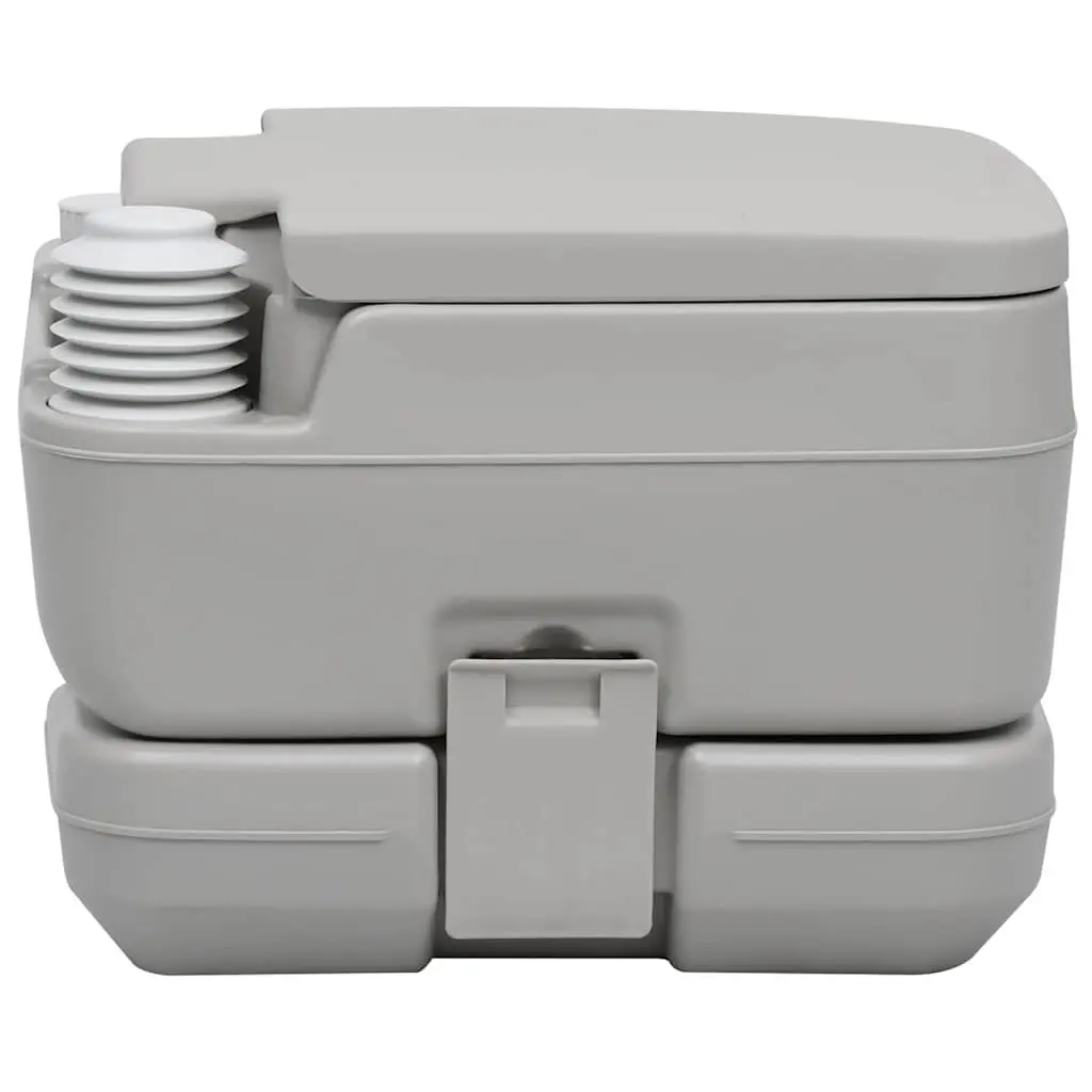 Portable Camping Toilet Grey 10L Waste Water Tank Flush
