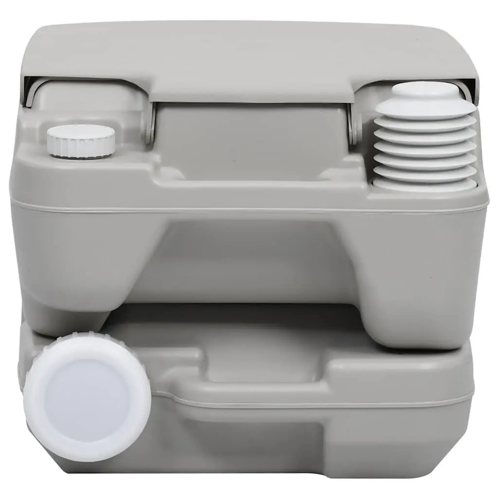 Portable Camping Toilet Grey 10L Waste Water Tank Flush