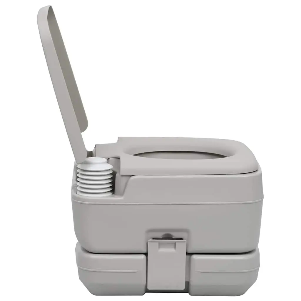 Portable Camping Toilet Grey 10L Waste Water Tank Flush