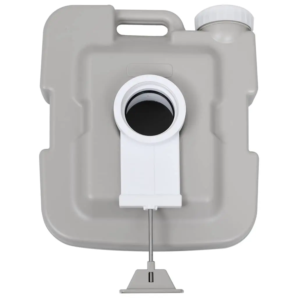 Portable Camping Toilet Grey 10L Waste Water Tank Flush