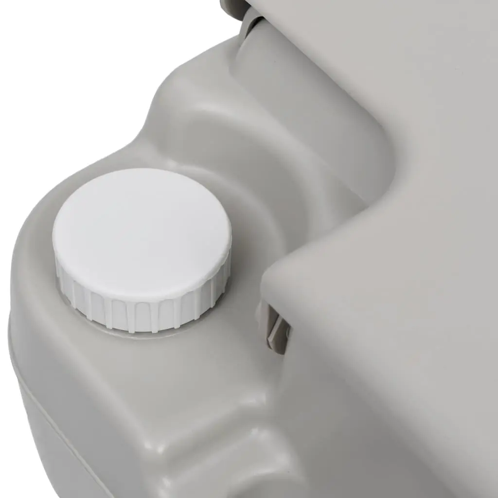 Portable Camping Toilet Grey 10L Waste Water Tank Flush