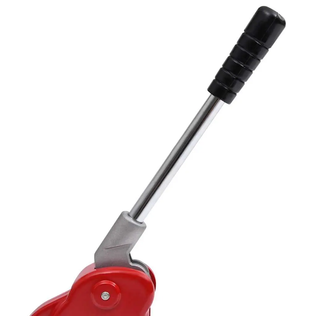 Button Badge Maker Machine Red 37mm Circle Cutter