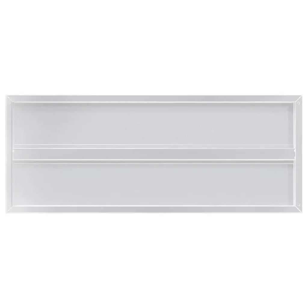 Wall Shelves 2 pcs 100x40 cm Silver Stainless Steel Floating Storage Display