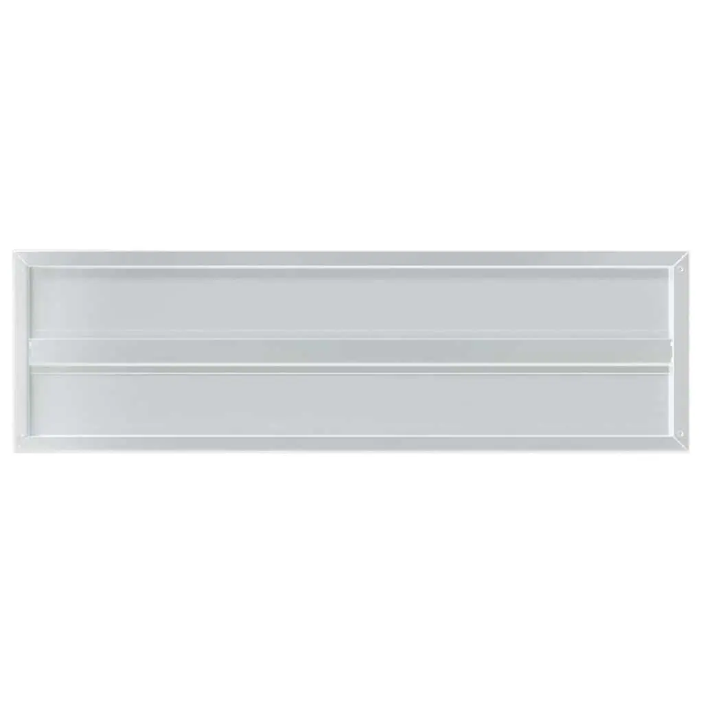 Wall Shelves Silver Stainless Steel 100x30 cm 2 Piece Floating Storage Shelving Home Decor