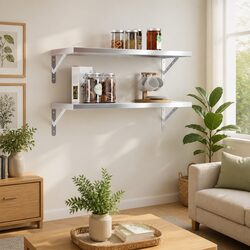 Friendly Floating Wall Shelves 2 pcs 75x30 cm for You