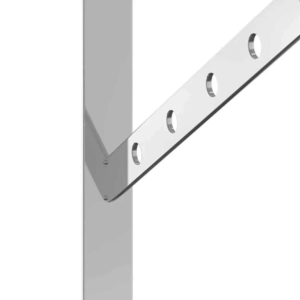 Shelf Brackets 4 Pcs Stainless Steel Wall Mount Support Home Storage