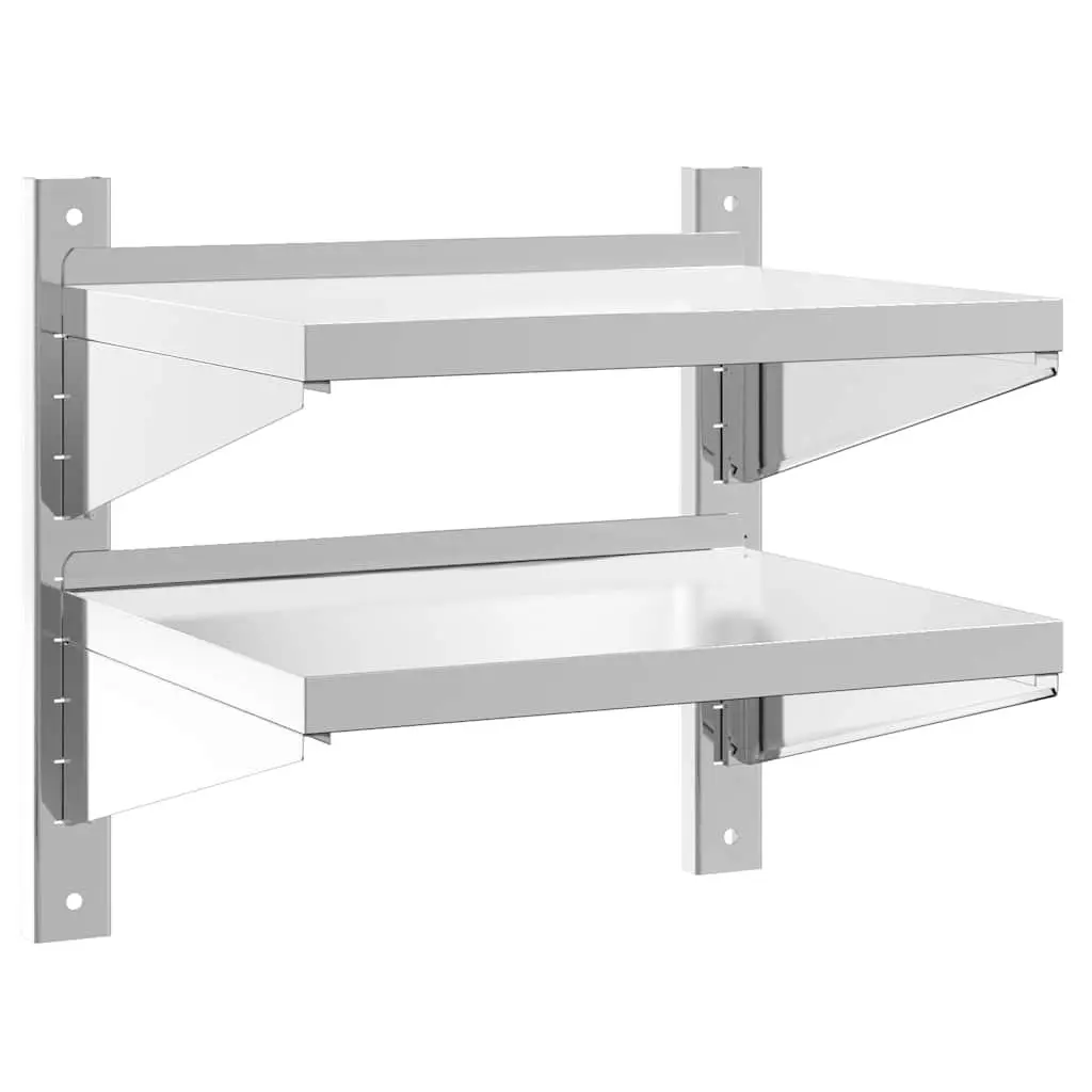 2-Tier Wall Shelf for Home Storage