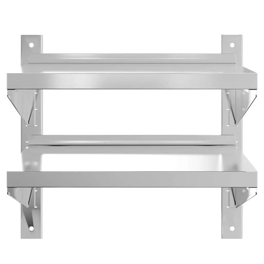 2-Tier Wall Shelf for Home Storage