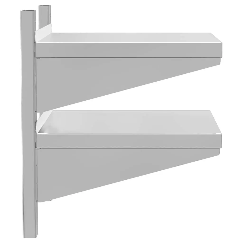 2-Tier Wall Shelf for Home Storage