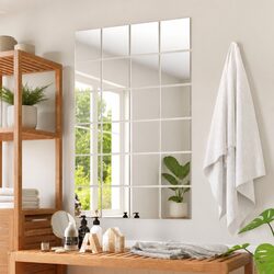 Create Your Style with 48 pcs Square Mirror Tiles