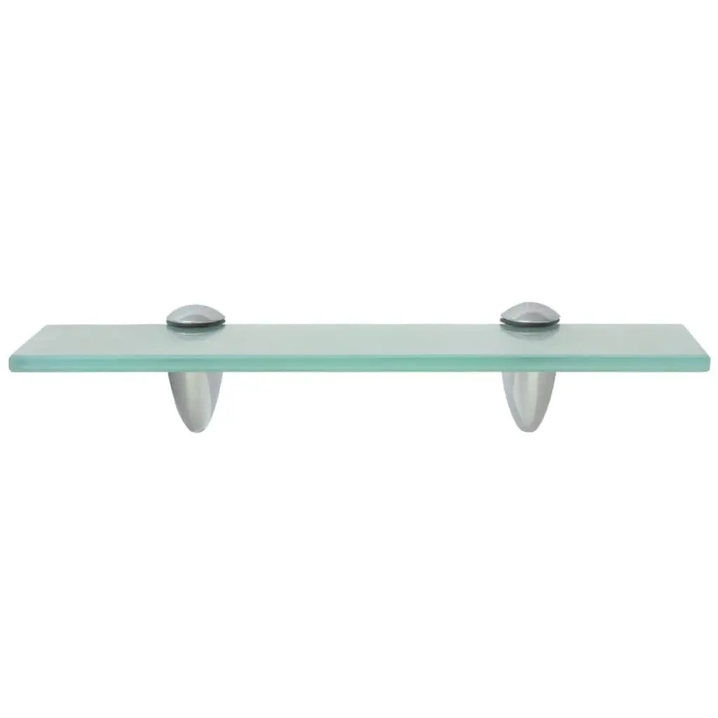 Floating Shelves Glass Wall Shelf 30x10 cm Display Storage Ledge 2 pcs