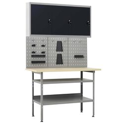 Your Workshop Needs: Reliable Workbench and Wall Panel Set