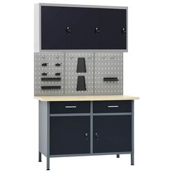 Your Black Workbench Storage Solution Awaits