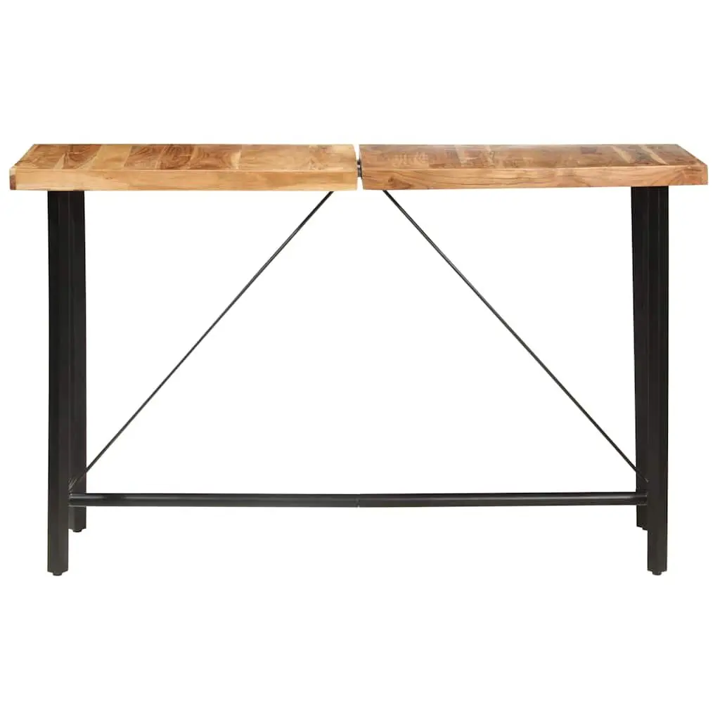9 Piece Bar Set Solid Wood Industrial Style Kitchen Dining Furniture