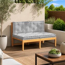 You’ll Love These Soft Grey Pallet Floor Cushions