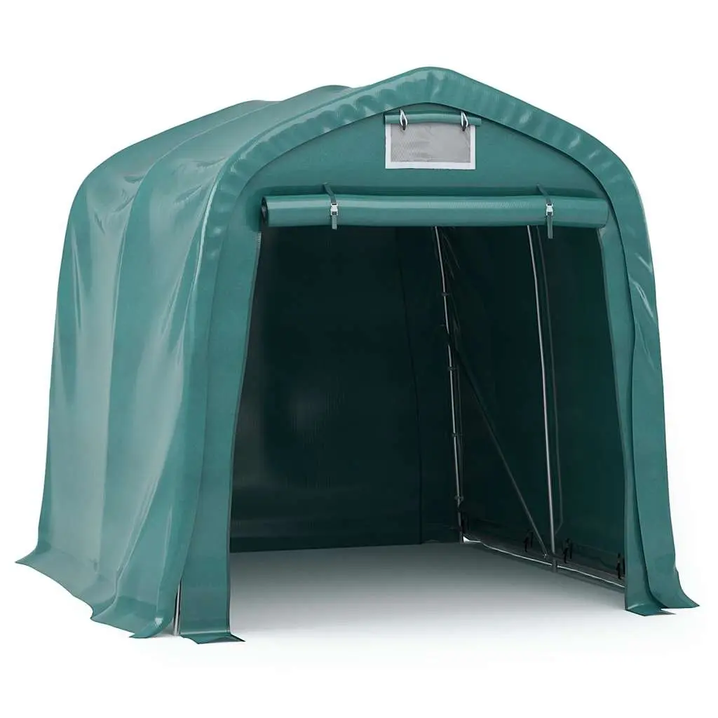 Garage Tent Storage Water-resistant 1.6 x 2.4m Green Outdoor Canopy Carport Shelter Structure