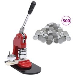 User-Friendly 44mm Button Maker Machine with Parts