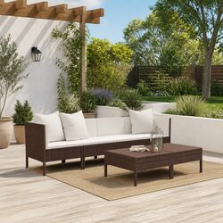 Your New Favorite Outdoor Lounge Set: 6-Piece Brown Set