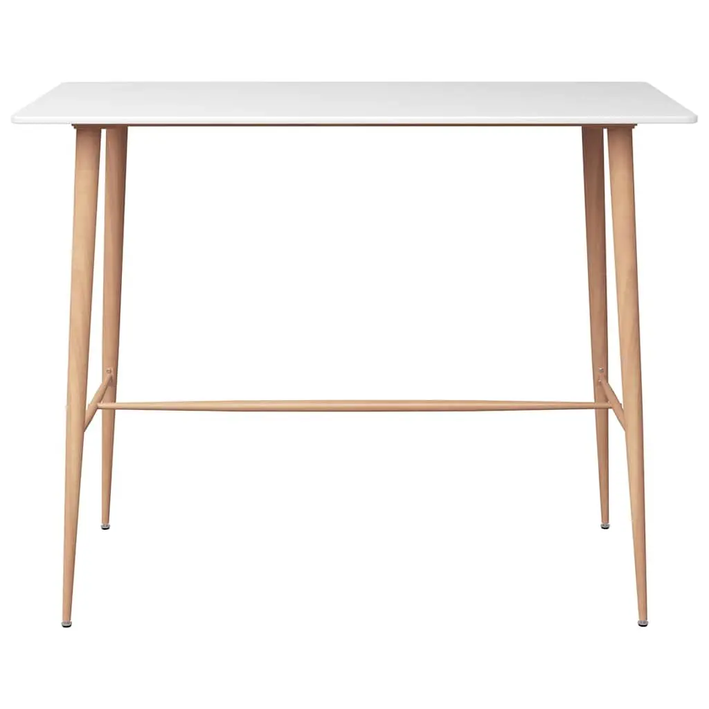 Bar Set 5 Piece Counter Height Table Stools Kitchen Dining Furniture White Grey
