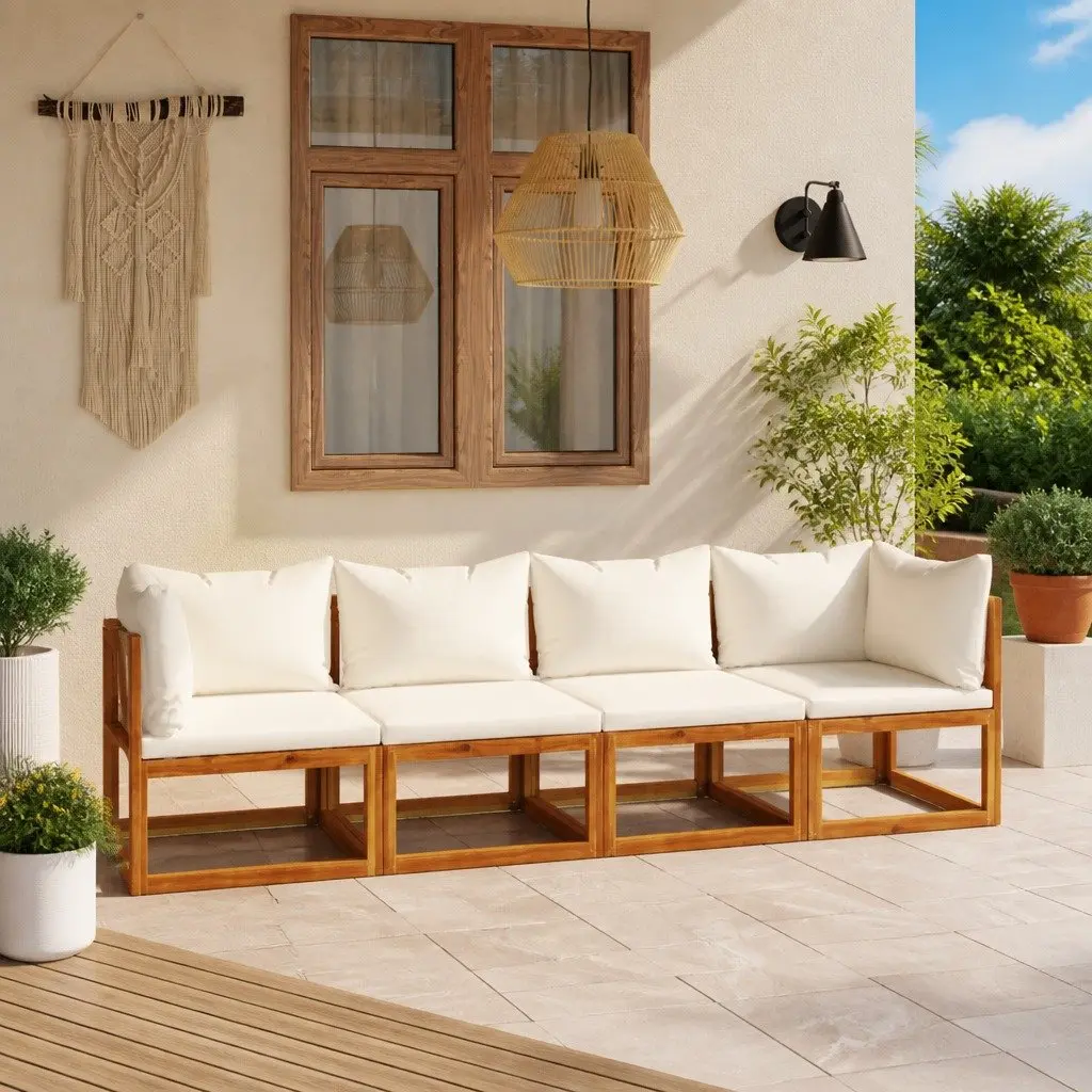 4-Seater Garden Sofa