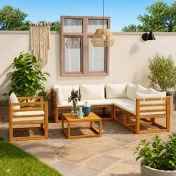 Enjoy Outdoor Comfort with Our 7 Piece Lounge Set