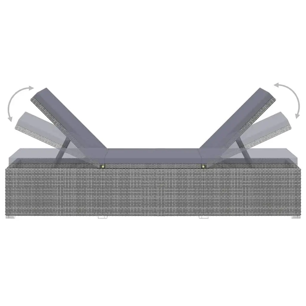 Grey Lounger Set for Outdoors