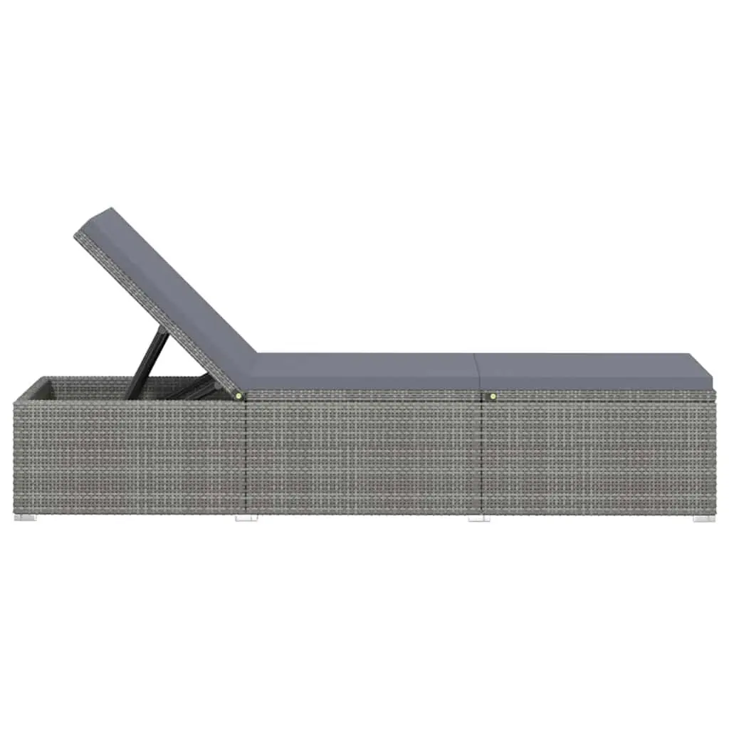 Grey Lounger Set for Outdoors