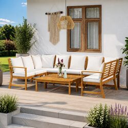 Your New 9 Piece Lounge Set for Outdoor Fun