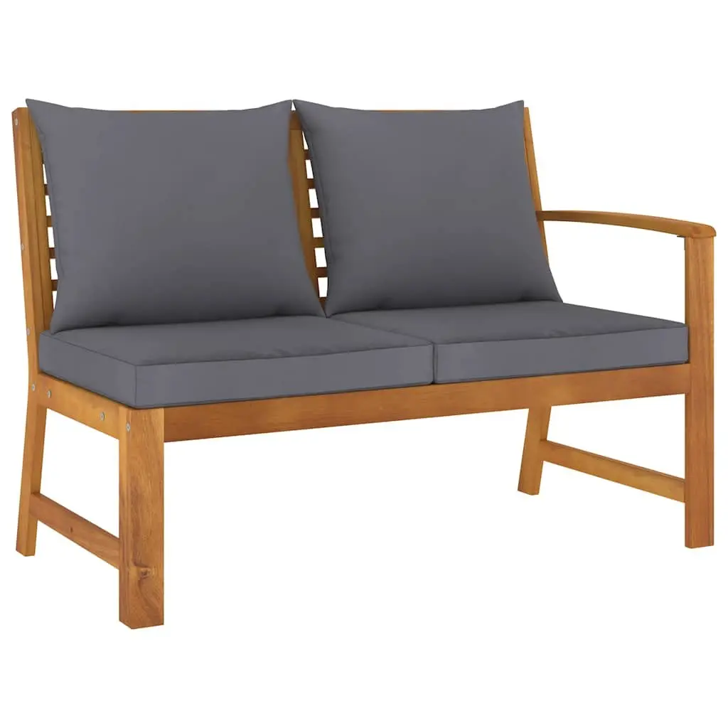 4 Piece Garden Lounge Set with Cushions Coffee Table Outdoor Patio Furniture