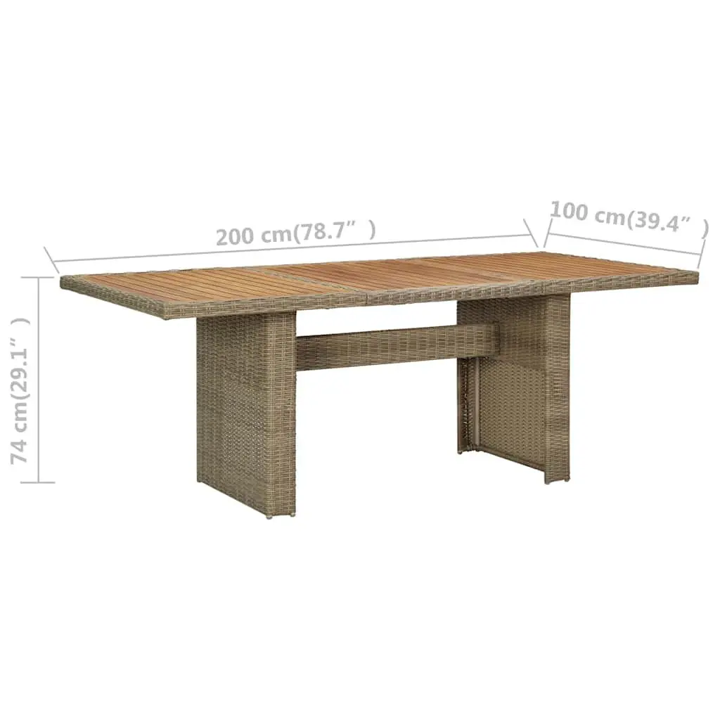 Outdoor Dining Set