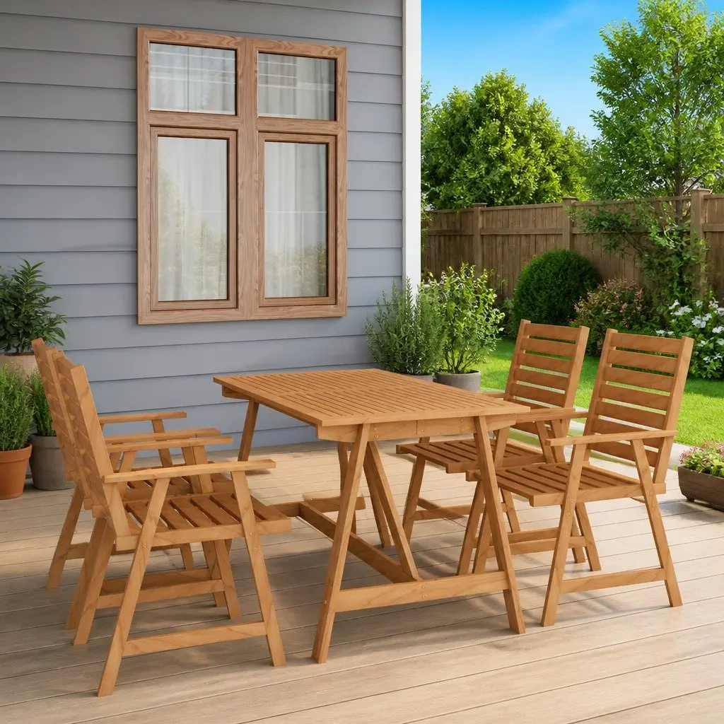 5 Piece Outdoor Dining Set
