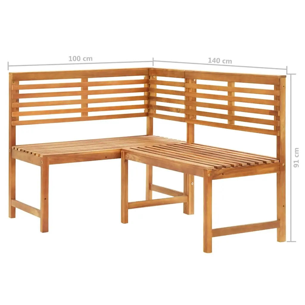 4 Piece Bistro Set Outdoor Furniture Foldable Wooden Table Chairs Patio Garden