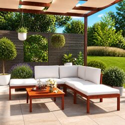 Create Your Perfect Outdoor Spot with 6-Piece Lounge Set