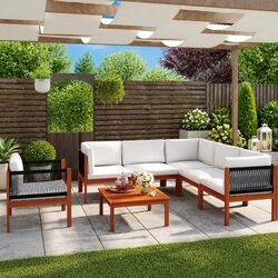 Your New Favorite 7-Piece Outdoor Lounge Set Awaits