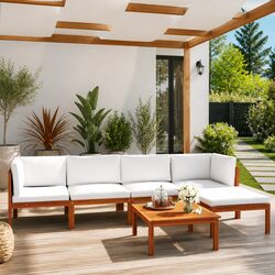 Your 6-Piece Garden Lounge Set Awaits You