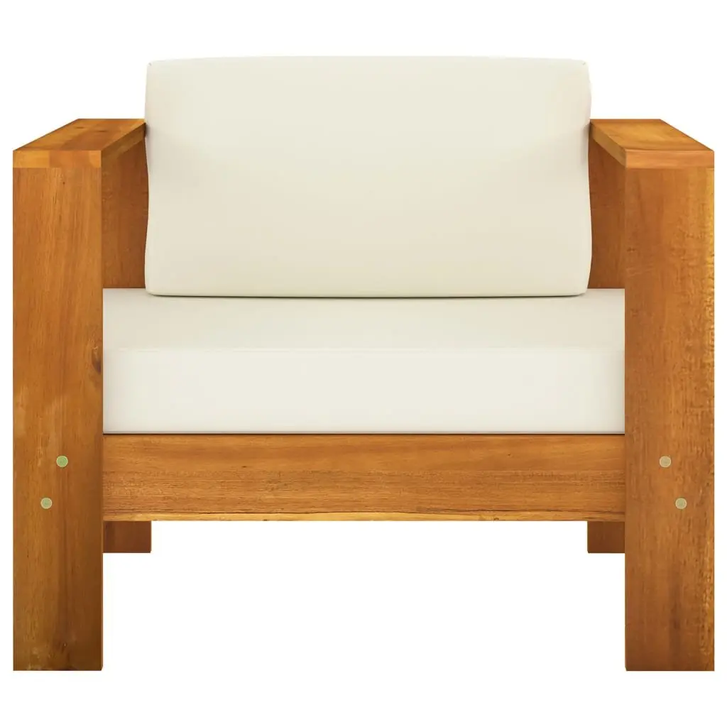 7 Piece Garden Lounge Set Solid Acacia Wood Outdoor Furniture Patio Seating
