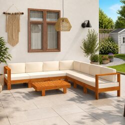 Friendly 8 Piece Garden Lounge Set for Outdoor Spaces