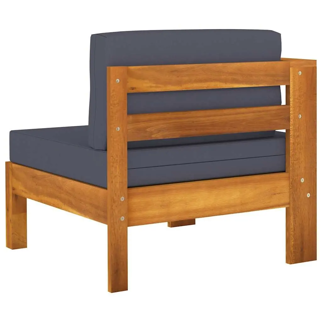 5 Piece Garden Lounge Set Acacia Wood Outdoor Furniture Patio Seating