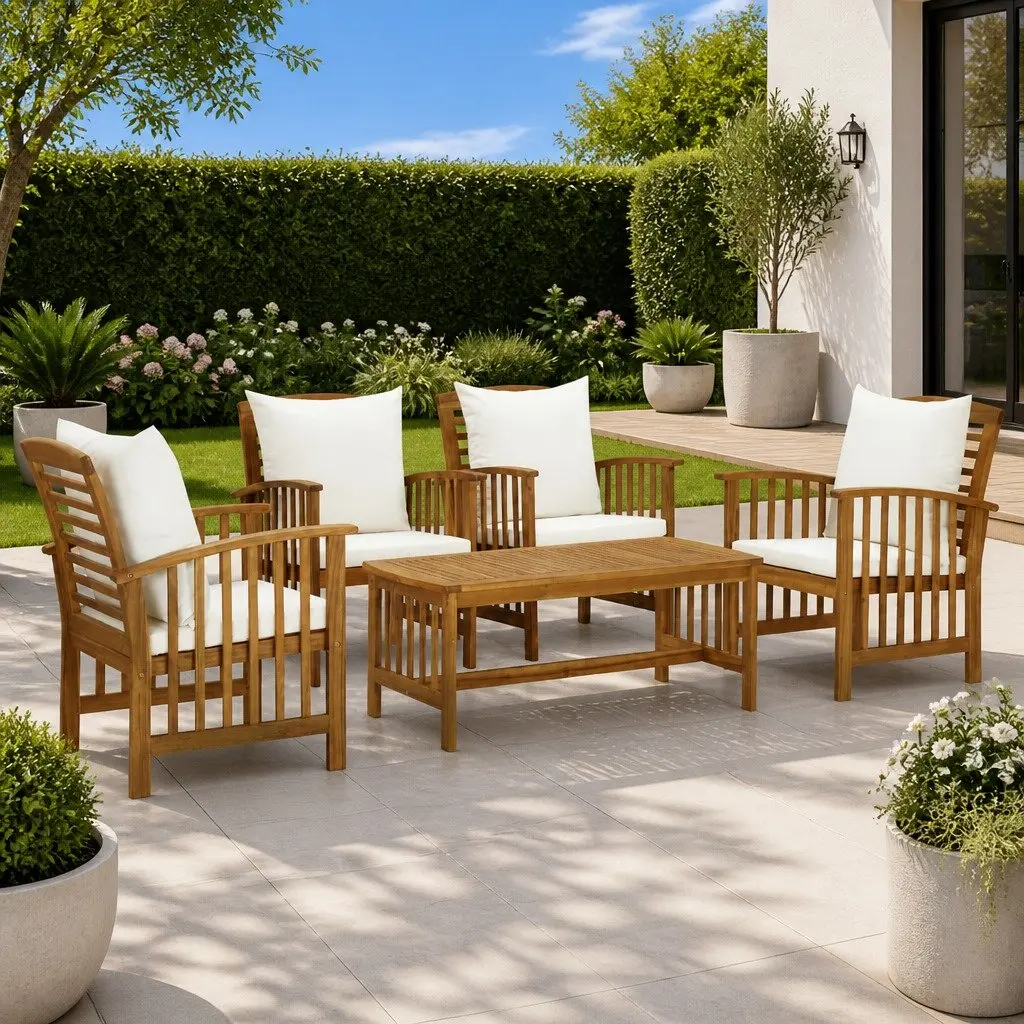 5 Piece Outdoor Lounge Set